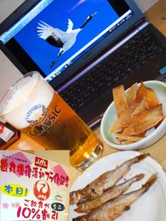 110306サヨナラ北海道のビール.jpg